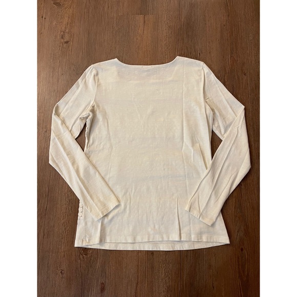 Talbots Square Neck Longsleeve Tee - Picture 4 of 6